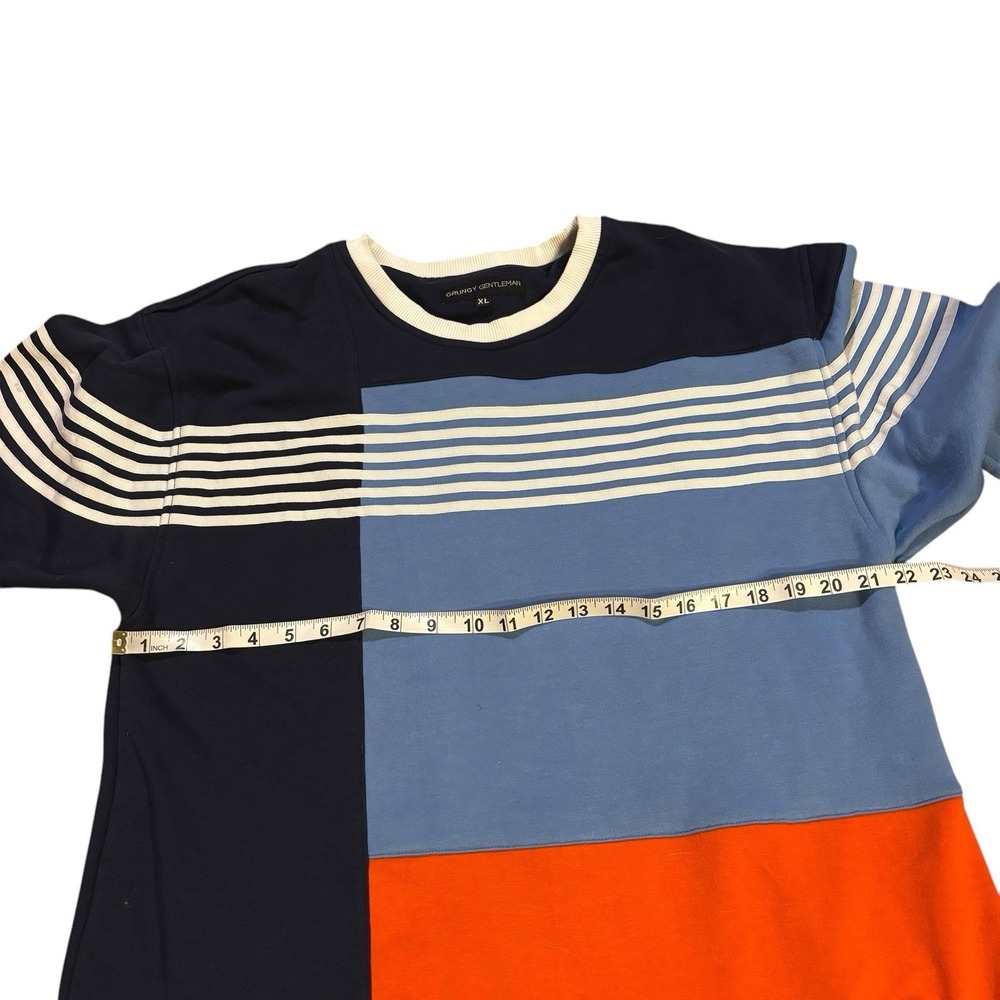 Grungy Gentlemen New York City FC Crewneck Sweater Multicolor Mens‎ XL MLS - Picture 10 of 12